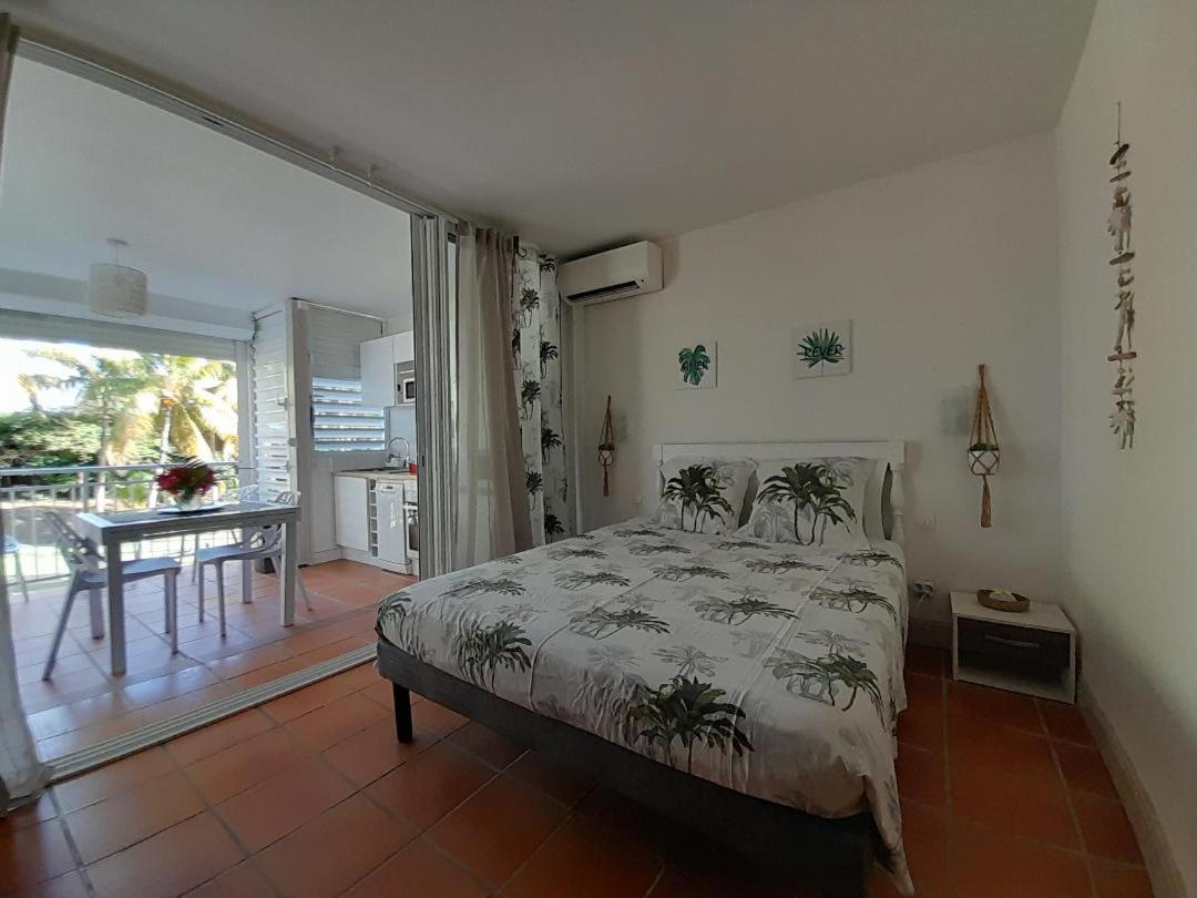 Coeur Tiare Studio Lounge Piscine Plage Cocotiers Saint-Francois  Εξωτερικό φωτογραφία